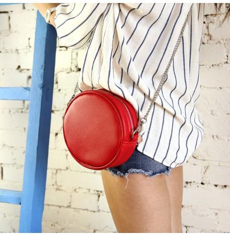 Сумка кругла Tablet червона