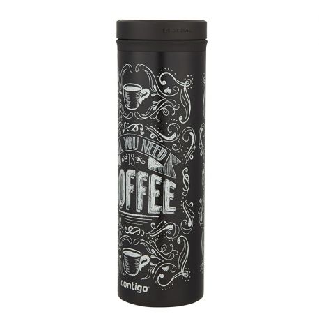 Термокружка Contigo TwistSeal Eclipse Coffee (590 мл) черный