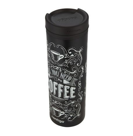 Термокружка Contigo TwistSeal Eclipse Coffee (590 мл) черный