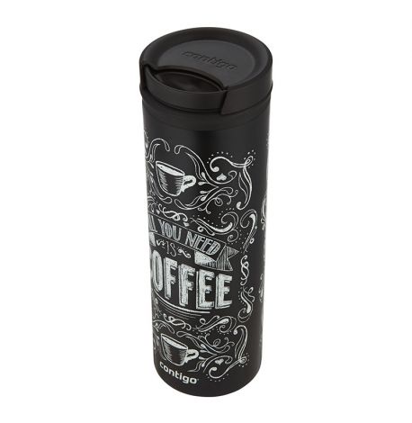 Термокружка Contigo TwistSeal Eclipse Coffee (590 мл) черный