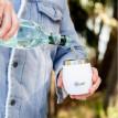 Термостакан со стальной трубочкой Cheeki Wine Tumbler Spirit White (220 мл)